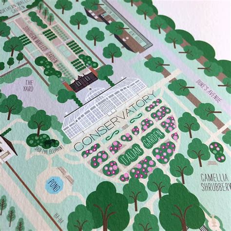 Chiswick House & Gardens print