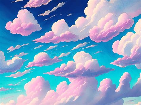 Clouds Anime Style Stock Illustrations – 1,092 Clouds Anime Style Stock ...