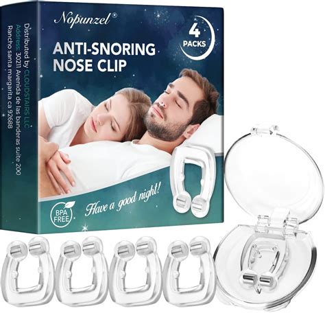 Amazon.com: Anti Snoring Devices - Silicone Magnetic Anti Snoring Nose Clip, Snoring Solution ...