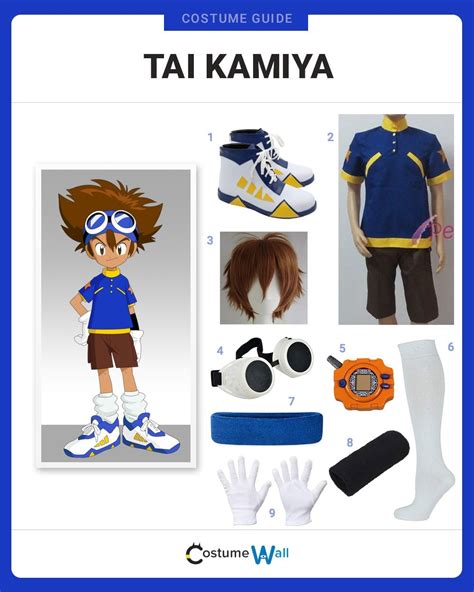 Dress Like Tai Kamiya Costume | Halloween and Cosplay Guides