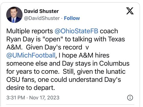 Ryan Day open to A&M? | Coach Changes