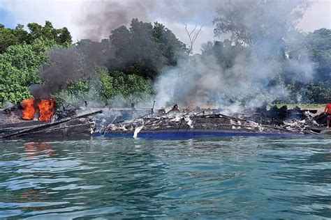 Seven killed, 120 rescued after fire engulfs Philippine ferry - ABC News