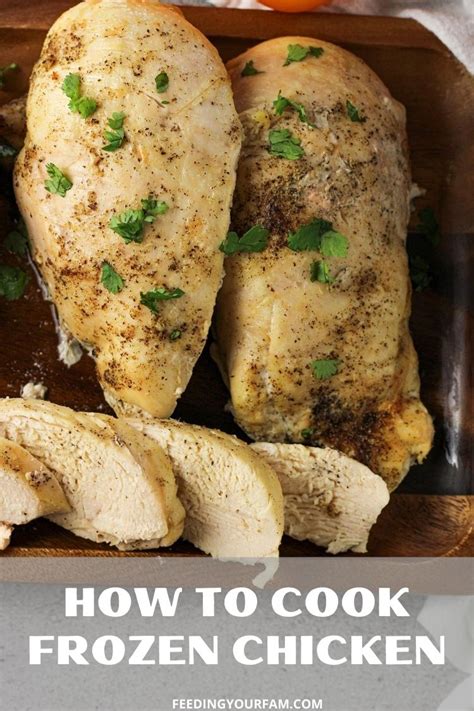 Cooking Frozen Chicken in the Oven [VIDEO] - Feeding Your Fam