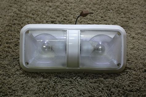 USED DOUBLE LENS RV CEILING LIGHT FIXTURE FOR SALE | eBay