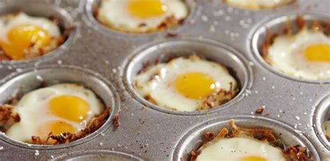 Baked Eggs in Hash Brown Cups By Ree Drummond | Food network recipes ...