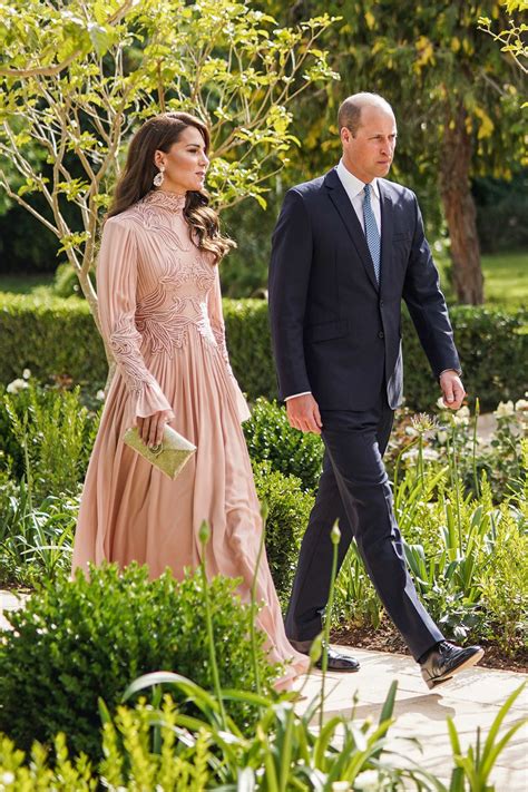 Prince William, Kate make rare appearance at royal wedding in Jordan ...