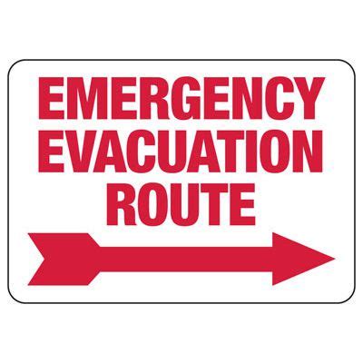 Emergency Exit & Evacuation Signs | Seton