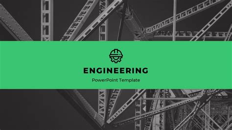 Engineering PowerPoint template #106996 - TemplateMonster