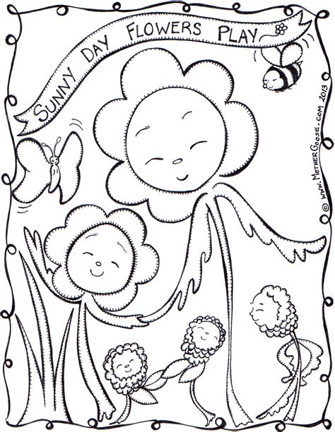 Sunny Day Coloring Pages at GetColorings.com | Free printable colorings ...