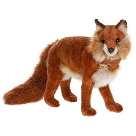 Amazon.com: Standing Red Fox Plush Toy Boys Girls: Home & Kitchen in 2020 | Fox stuffed animal ...