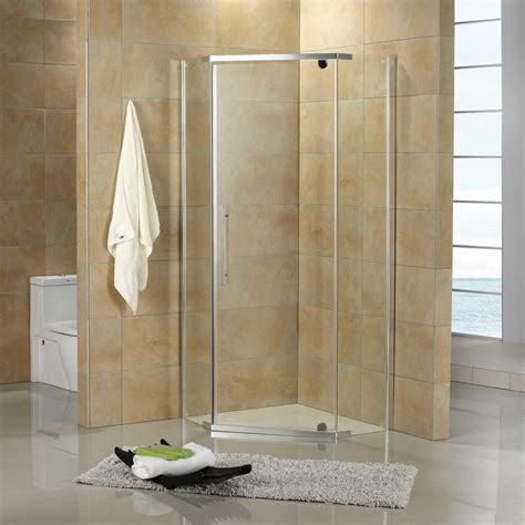 36" x 36" Lexi Neo-Angle Corner Shower Enclosure | Corner shower enclosures, Corner shower ...