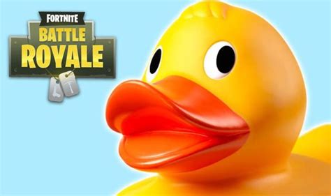 Fortnite rubber duck: Huge rubber ducky and giant beach umbrella map ...