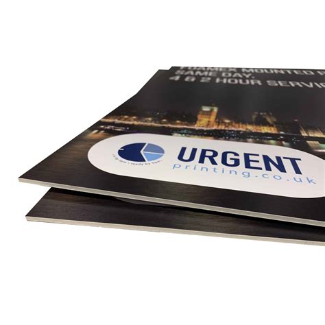 Mounted Printed Posters - Urgent Printing