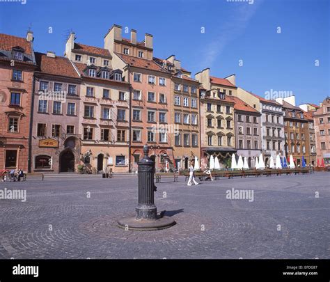 Old Town Market Place, Old Town, Warsaw (Warszawa), Masovia Province ...