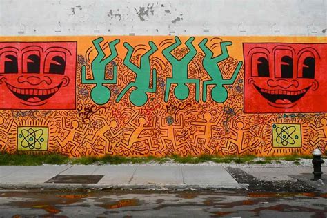 Keith Haring - Houston Bowery Wall | Widewalls