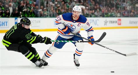 Oilers star Connor McDavid sidelined day-to-day