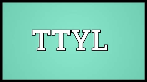 Texting 101: What Does TTYL Mean? + Fun Quiz to Master Texting Slang | AhaSlides