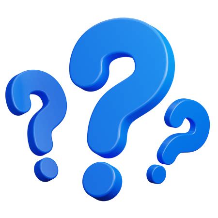 2,051 3D Question Mark Illustrations - Free in PNG, BLEND, GLTF - IconScout