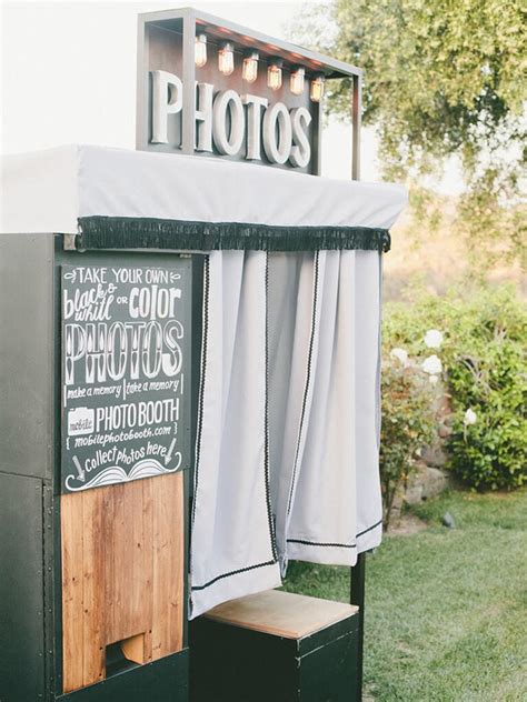 15 Photo Booth Ideas for a Fun Wedding Reception