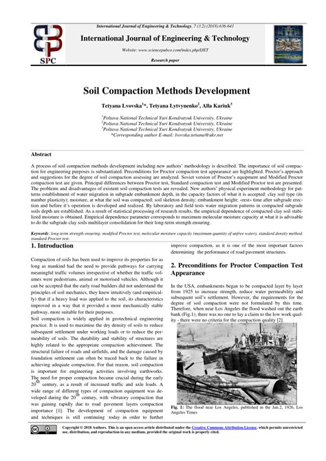 (PDF) Soil Compaction Methods Development