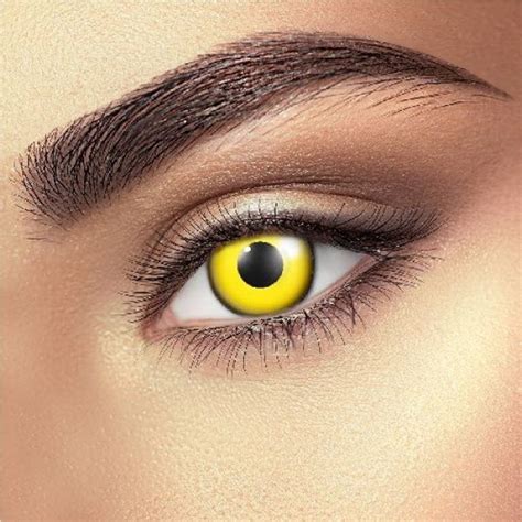 Funky Vision - Monthly Contact Lenses - Yellow (3 Month) (1 Pair)