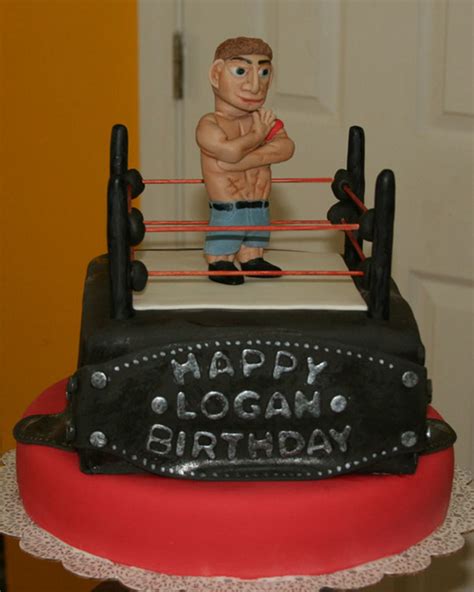 Wwe John Cena Birthday Cake - CakeCentral.com