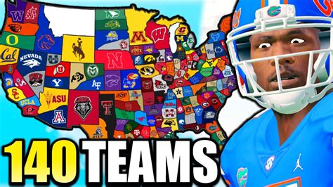 College Football Imperialism With NEW Teams! - YouTube