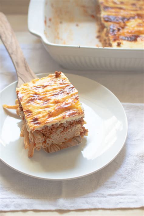 Pastitsio - Traditional Greek Casserole | Olive Tree Meals