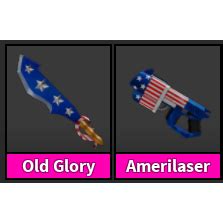 Old Glory / Amerilaser Set MM2 - Game Items - Gameflip