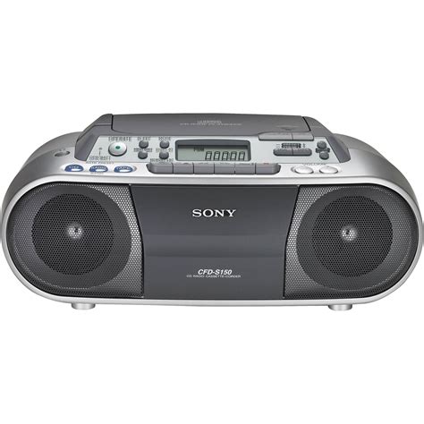 Sony CFD-S01 CD Radio Cassette Recorder CFDS01SILVER B&H Photo