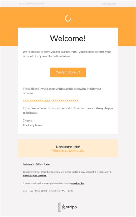 15 Welcome Email Templates | Free Welcome HTML Template — Stripo.email