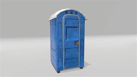 Free 3D Model Porta Potty - TurboSquid 1411316