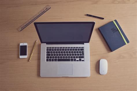 Download Laptop Desk Flat lay | Free Stock Photo and Image | Picography