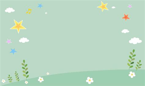 Green beautiful kids background, Nature landscape vector illustration. Field cartoon ...