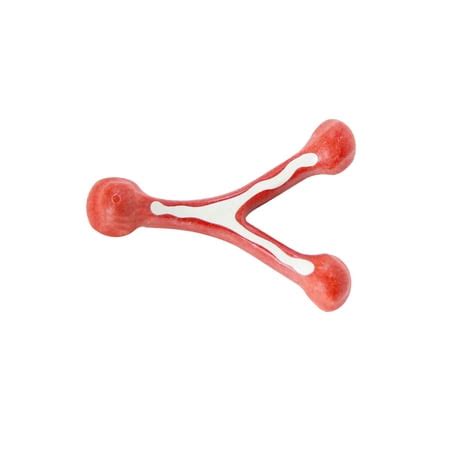 Bacon Flavored Wishbone Dog Chew Toy - Walmart.com