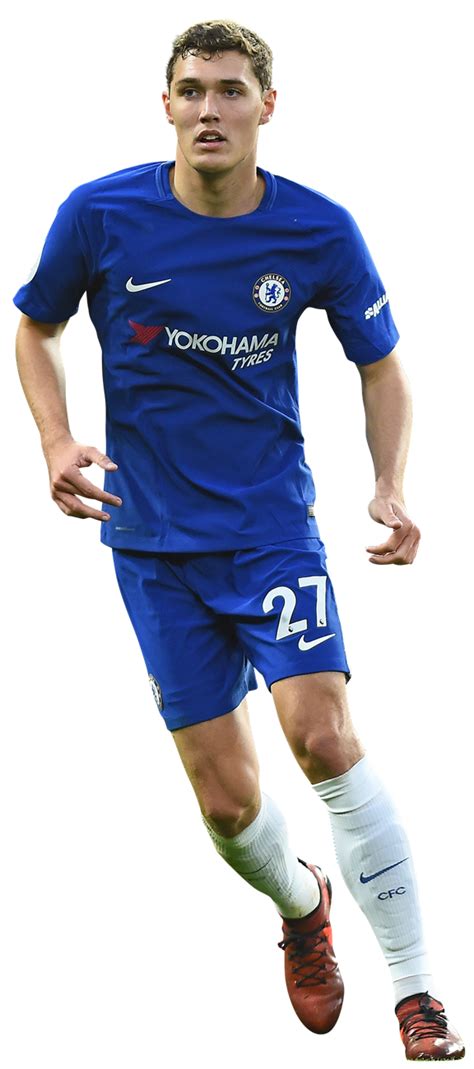 Andreas Christensen Chelsea football render - FootyRenders