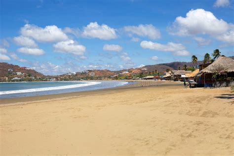 Nicaragua. San Juan Del Sur. Beach. Stock Image - Image of sand, juan ...