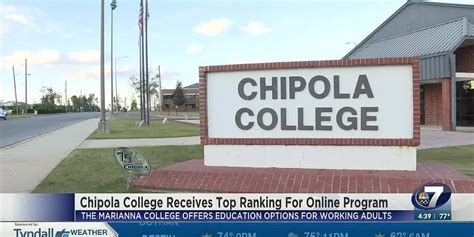 Chipola College recognized for its online programs