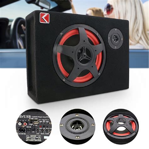 【Original】Active Car Subwoofer Under-Seat Stereo Bass Powered Speaker Sub woofer | Shopee Malaysia