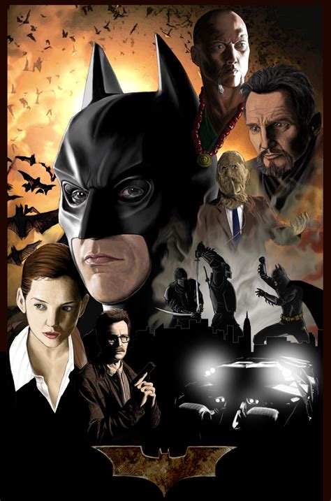 Batman Begins Poster | Batman begins, Batman artwork, Batman comic cover