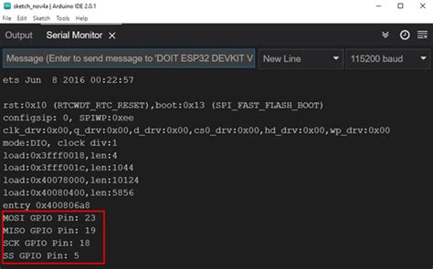 SPI (Serial Peripheral Interface) in ESP32 Using Arduino IDE – Linux Consultant