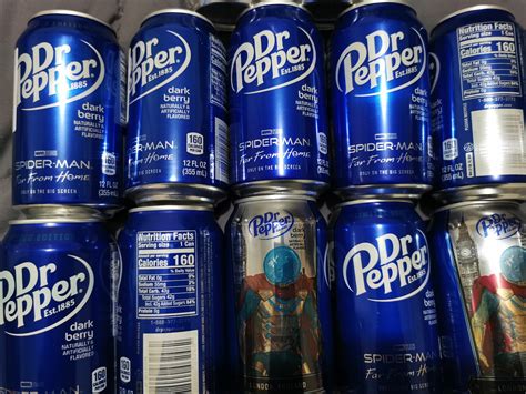 TIL that Dr. Pepper dark berry isn't actually blue, but normal cola colour! : r/DrPepper