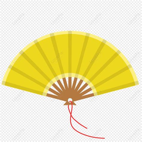 Golden Emperor Folding Fan, Chinese Yellow, Chinese Fan, Art Tradition Free PNG And Clipart ...