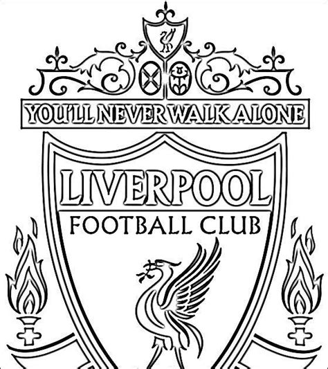 Liverpool Football Club Logo Black And White - Liverpool Fc Logo Vector ...