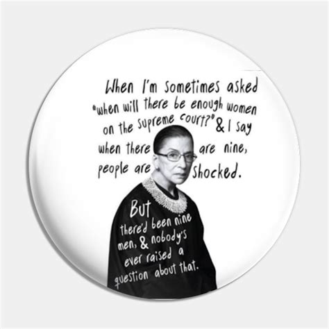 RBG - quotes - Rbg - Pin | TeePublic