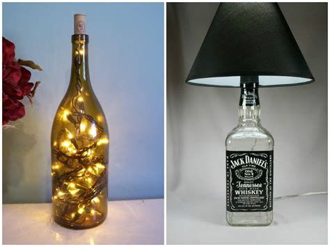 DIY Bottle Lamp: Make a Table Lamp with Recycled Bottles - iD Lights