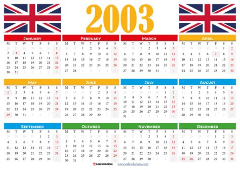 2023 Calendar With Holidays Printable UK