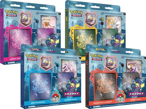 2022 World Championship Deck [Set of 4] - World Championship Decks - Pokemon