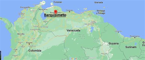 ¿Dónde está Barquisimeto en Venezuela? Mapa Barquisimeto en Venezuela - ¿Dónde está la ciudad?