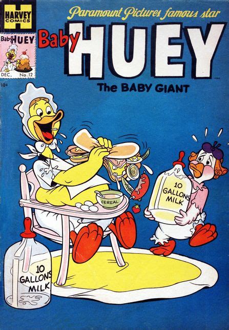 Old Comics world: Paramount Animated Comics 12 - Baby Huey (1954) - Harvey